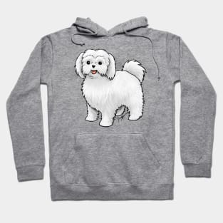 Dog - Maltese - Puppy Cut Hoodie